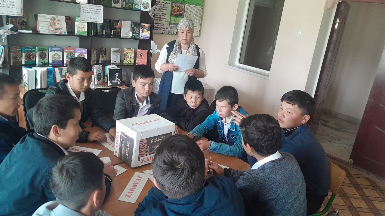 "Algoritm" jamoasi ishtirokida Zakovat intellektual o'yini tashkil etildi.